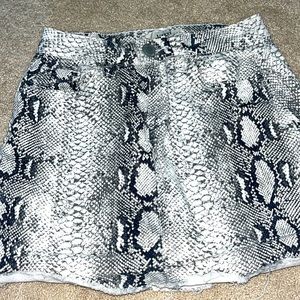 YMI Snakeskin Skirt